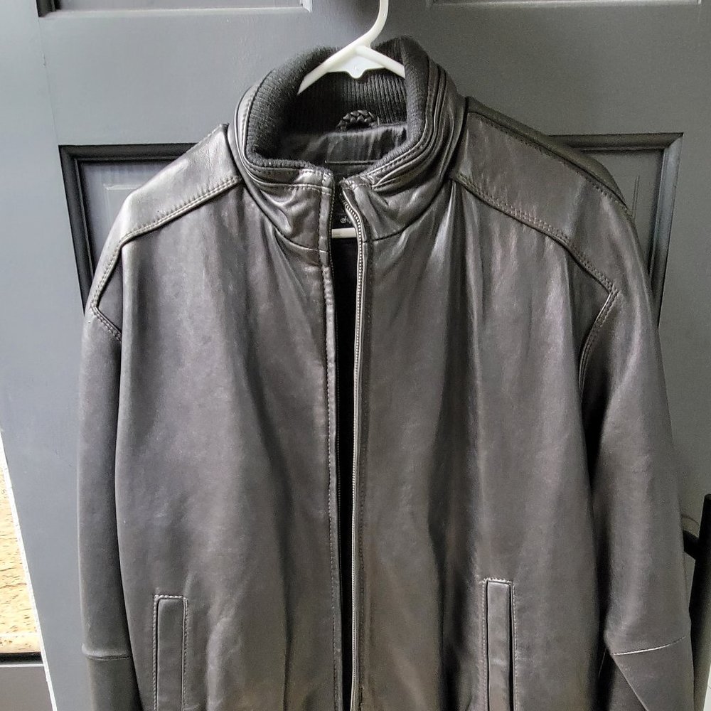 Jos. A. Bank Leather Jacket (signature collection)
